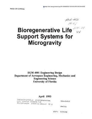 Bioregenerative Life Support Systems for Microgravity