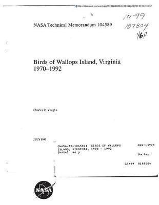Birds of Wallops Island, Virginia, 1970 - 1992