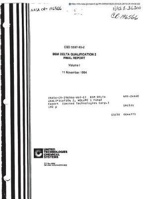 BSM Delta Qualification 2, Volume 1