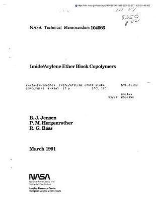 Imide/Arylene Ether Block Copolymers