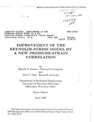 Improvement of the Reynolds-Stress Model by a New Pressure-Strain Correlation