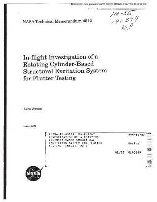 In-Flight Investigation of a Rotating Cylinder-Based Structural Excitation System for Flutter Testing