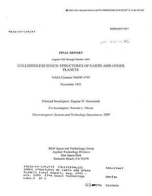 Collisionless Shock Structures of Earth and Other Planets