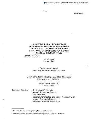 Innovative Design of Composite Structures: The Use of Curvilinear Fiber Format to Improve Buckling Resistance of Composite Plates with Central Circular Holes