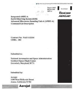 Integrated Amsu-A Earth Observing System (Eos) Advanced Microwave Sounding Unit-A (Amsu-A): Command List Description