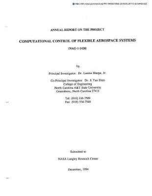 Computational Control of Flexible Aerospace Systems