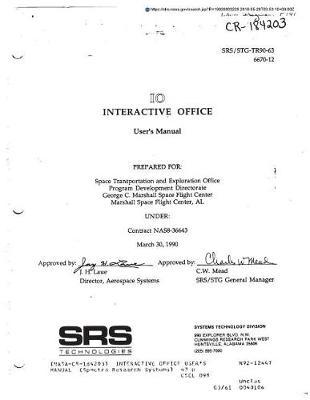 Interactive Office User's Manual