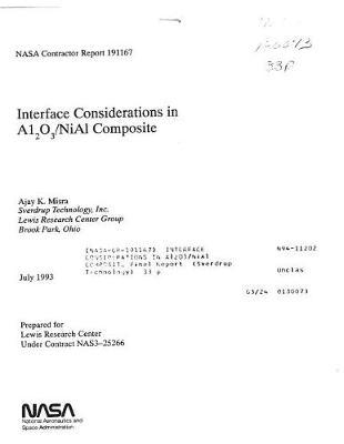 Interface Considerations in Al2o3/Nial Composite