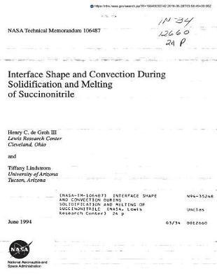 Interface Shape and Convection During Solidification and Melting of Succinonitrile