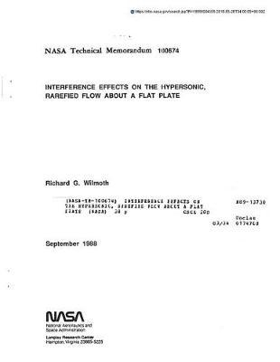 Interference Effects on the Hypersonic, Rarefied Flow about a Flat Plate