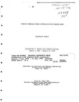 Interior Impedance Wedge Diffraction with Surface Waves