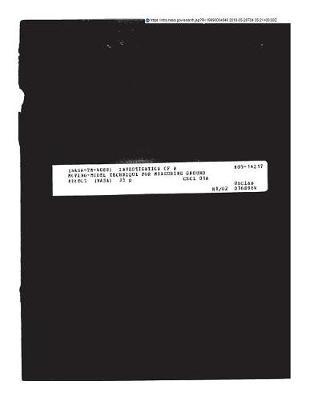 Investigation of a Moving-Model Technique for Measuring Ground Effect