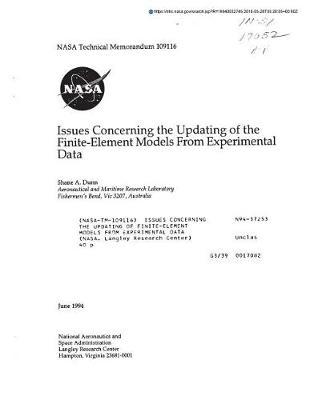 Issues Concerning the Updating of Finite-Element Models from Experimental Data