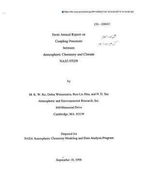 Coupling Processes Between Atmospheric Chemistry and Climate