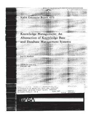 Knowledge Management: An Abstraction of Knowledge Base and Database Management Systems