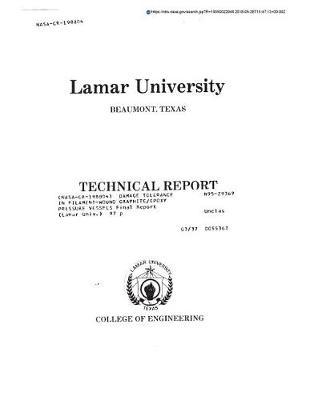 Damage Tolerance in Filament-Wound Graphite/Epoxy Pressure Vessels