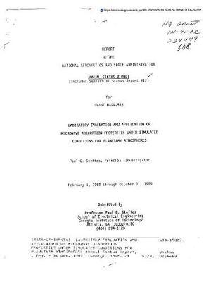 Laboratory Evaluation and Application of Microwave Absorption Properties Under Simulated Conditions for Planetary Atmospheres