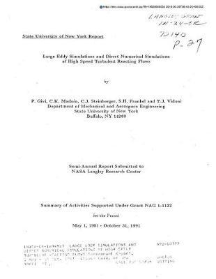 Large Eddy Simulations and Direct Numerical Simulations of High Speed Turbulent Reacting Flows