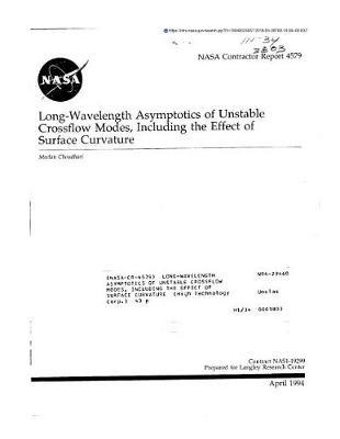Long-Wavelength Asymptotics of Unstable Crossflow Modes, Including the Effect of Surface Curvature