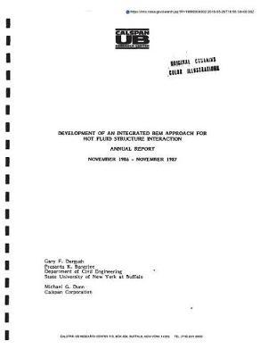 Development of an Integrated Bem Approach for Hot Fluid Structure Interaction