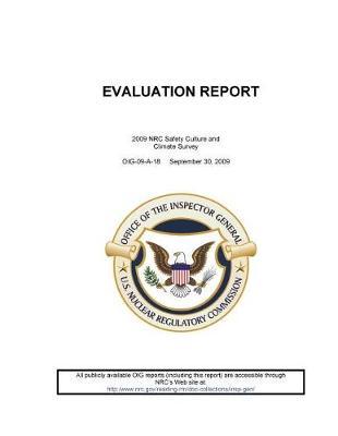 2009 NRC Safety Culture and Climate Survey