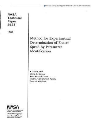Method for Experimental Determination of Flutter Speed by Parameter Identification