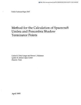 Method for the Calculation of Spacecraft Umbra and Penumbra Shadow Terminator Points