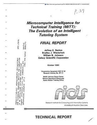 Microcomputer Intelligence for Technical Training (Mitt): The Evolution of an Intelligent Tutoring System