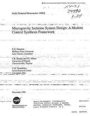 Microgravity Isolation System Design: A Modern Control Synthesis Framework