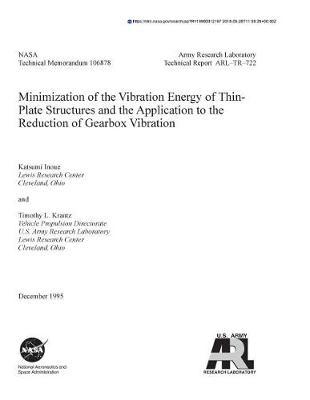 Minimization of the Vibration Energy of Thin-Plate Structures and the Application to the Reduction of Gearbox Vibration