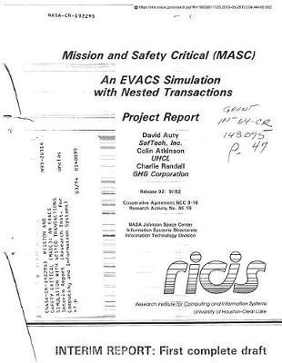 Mission and Safety Critical (Masc): An Evacs Simulation with Nested Transactions