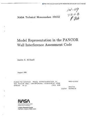 Model Representation in the Pancor Wall Interference Assessment Code