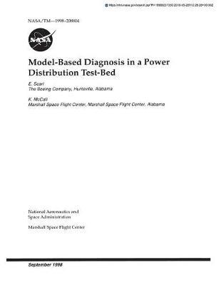 Model-Based Diagnosis in a Power Distribution Test-Bed