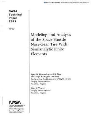 Modeling and Analysis of the Space Shuttle Nose-Gear Tire with Semianalytic Finite Elements