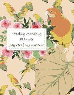 2019-2020 Weekly Monthly Planner: 24 Months, Two Year Calendar Planner, Daily Weekly Monthly Planner, Organizer, Agenda, 482 Pages Large 8.5  X 11