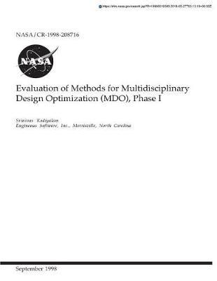 Evaluation of Methods for Multidisciplinary Design Optimization (Mdo). Phase 1