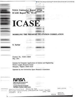 Modeling the Pressure-Dilatation Correlation