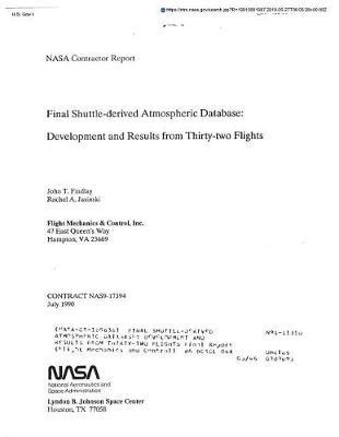 Final Shuttle-Derived Atmospheric Database: Development and Results from Thirty-Two Flights