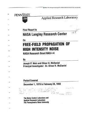 Free-Field Propagation of High Intensity Noise
