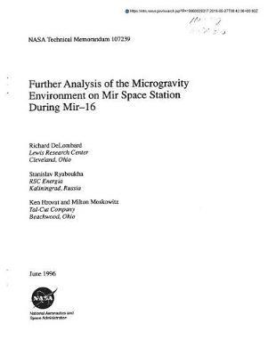 Further Analysis of the Microgravity Environment on Mir Space Station During Mir-16