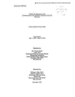 Further Developments in the Communication Link and Error Analysis (Clean) Simulator