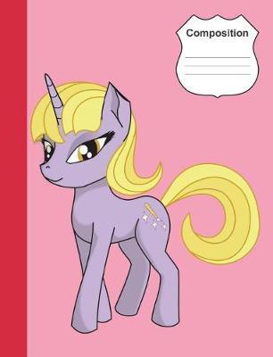 Unicorn Composition Notebook: Fantasy 7.44 X 9.69 College Ruled 200 Pages (100 Sheets)