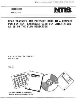 Heat Transfer and Pressure Drop in a Compact Pin-Fin Heat Exchanger with Pin Orientation at 18 Deg to the Flow Direction