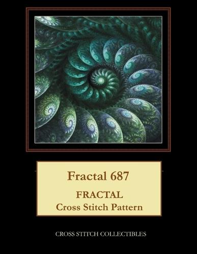Fractal 687: Fractal Cross Stitch Pattern