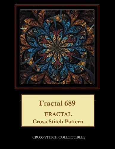 Fractal 689: Fractal Cross Stitch Pattern