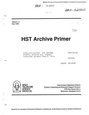 Hst Archive Primer, Version 4.1