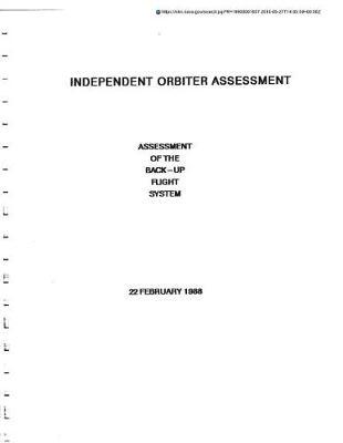Independent Orbiter Assessment (Ioa): Assessment of the Backup Flight System Fmea/CIL
