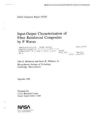 Input-Output Characterization of Fiber Reinforced Composites by P Waves