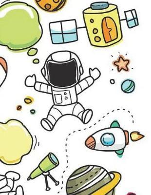 Space Notebook Large Size 8.5 x 11 Ruled 150 Pages