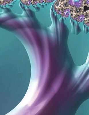 Psychedelic Notebook Large Size 8.5 x 11 Ruled 150 Pages